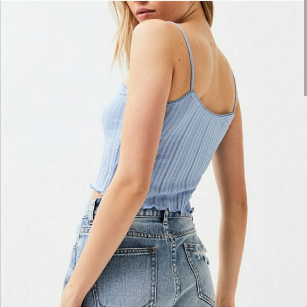 SOLD |  Light Blue Tank | 5/$25 | PRICE FIRM - Picture 2 of 2